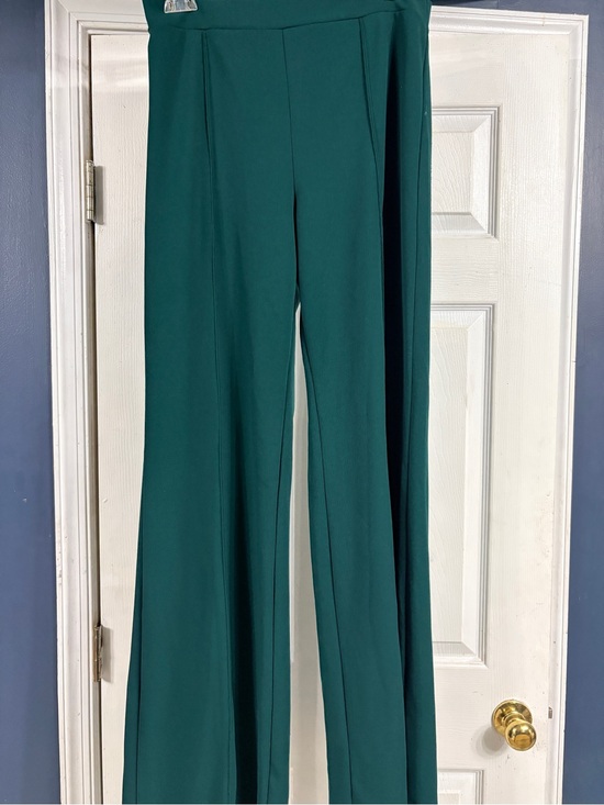 Fashion Nova Pants - Fashion Nova Teal Wide-Leg High-Rise Pants